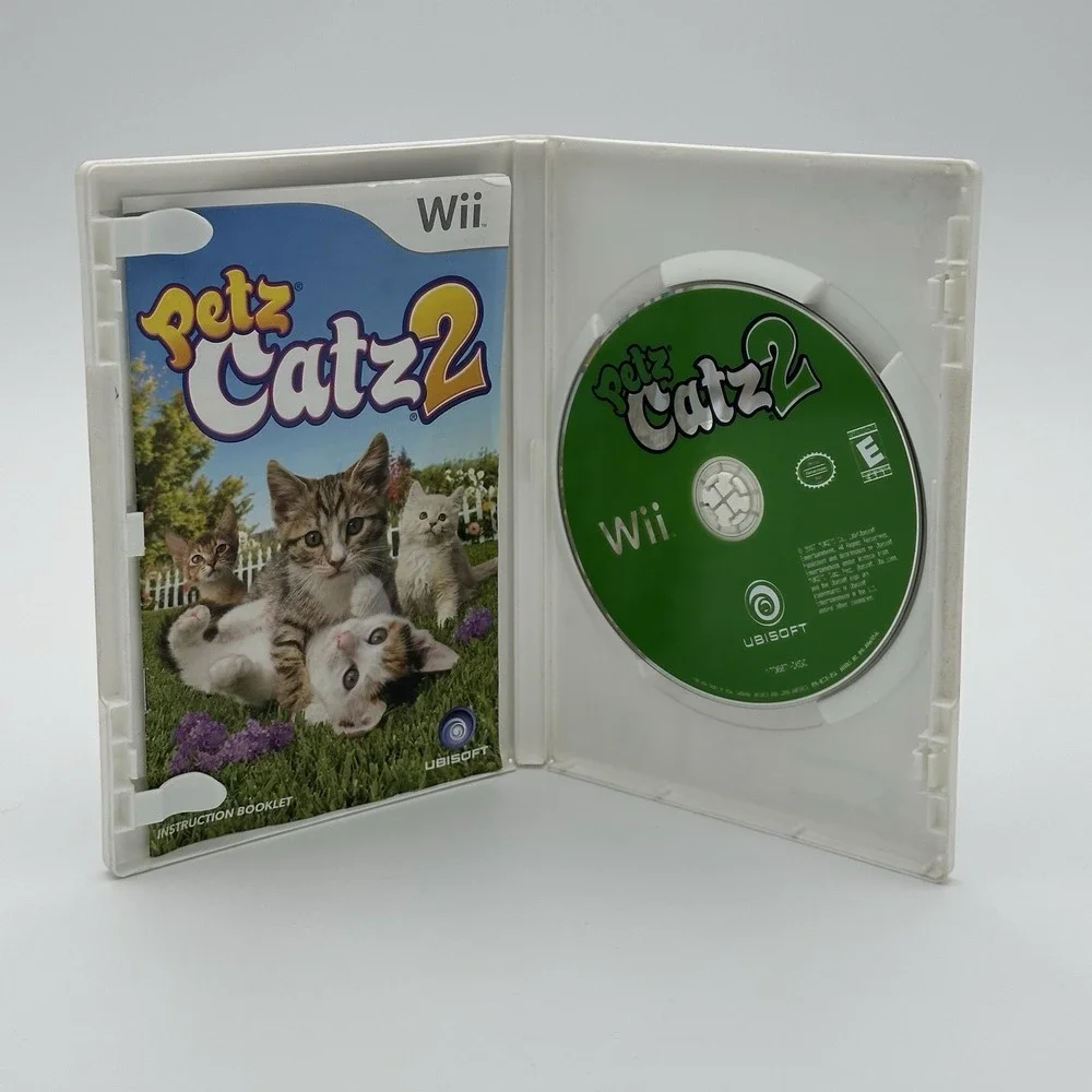 Petz Catz 2 (Nintendo Wii, 2007) With Manual CIB Complete